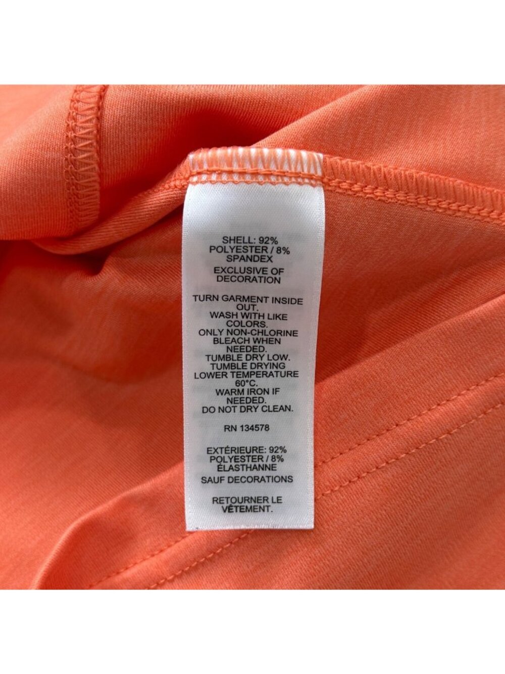 Vineyard Vines Men Size L On The Go Shep Shirt OTG 1/4 Zip Pullover Blue Orange - Picture 4 of 6